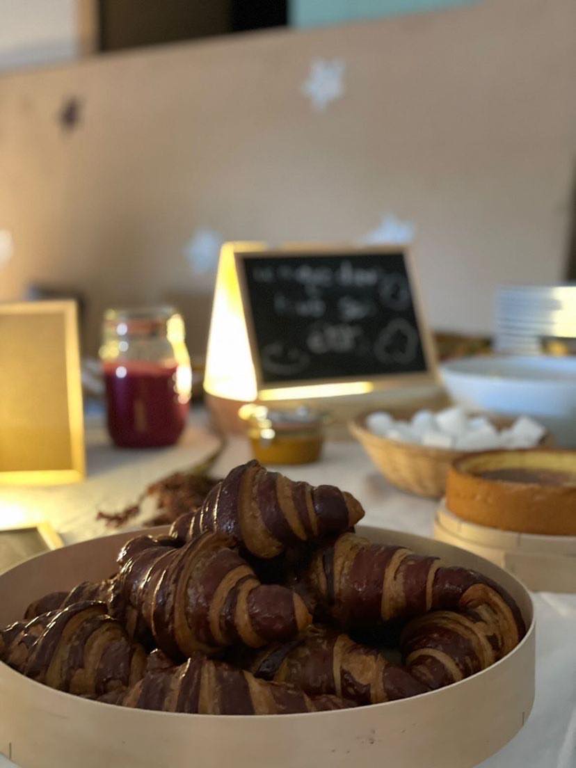 Croissant croustillant
